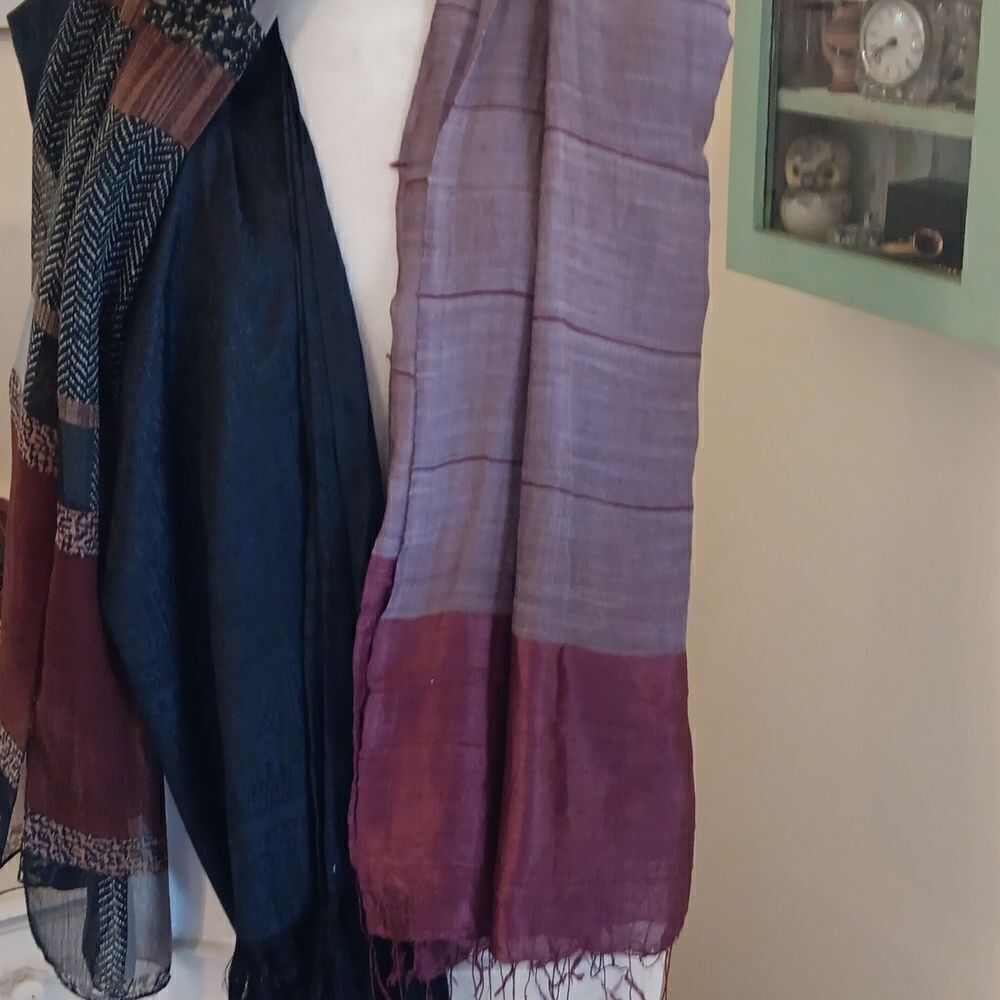Three Fall Scarves - Picture 4 of 5